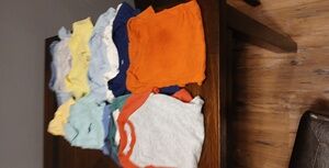 All For One Price. Carter's Kids Shirts in Orange, Blue, Yellow, and Gray